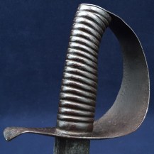 British 18th Century Naval Cutlass, With 19th Century Conversion 18